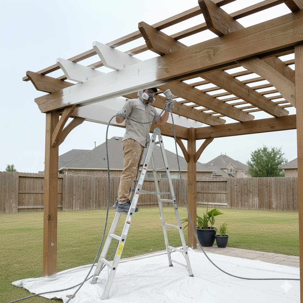 Pergola Painting & Staining