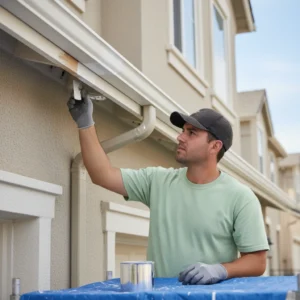 fascia and gutters painting